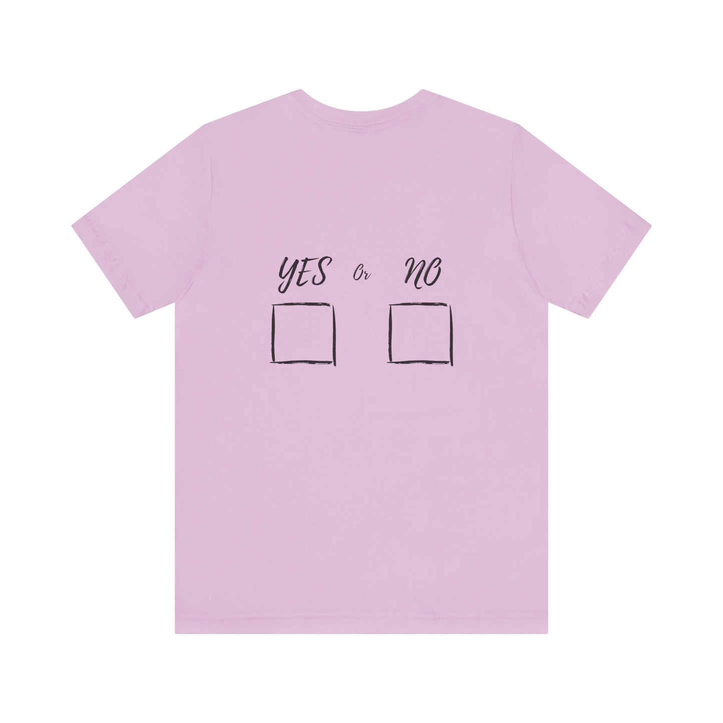 Proposal Tee Shirt with Bowtie Design