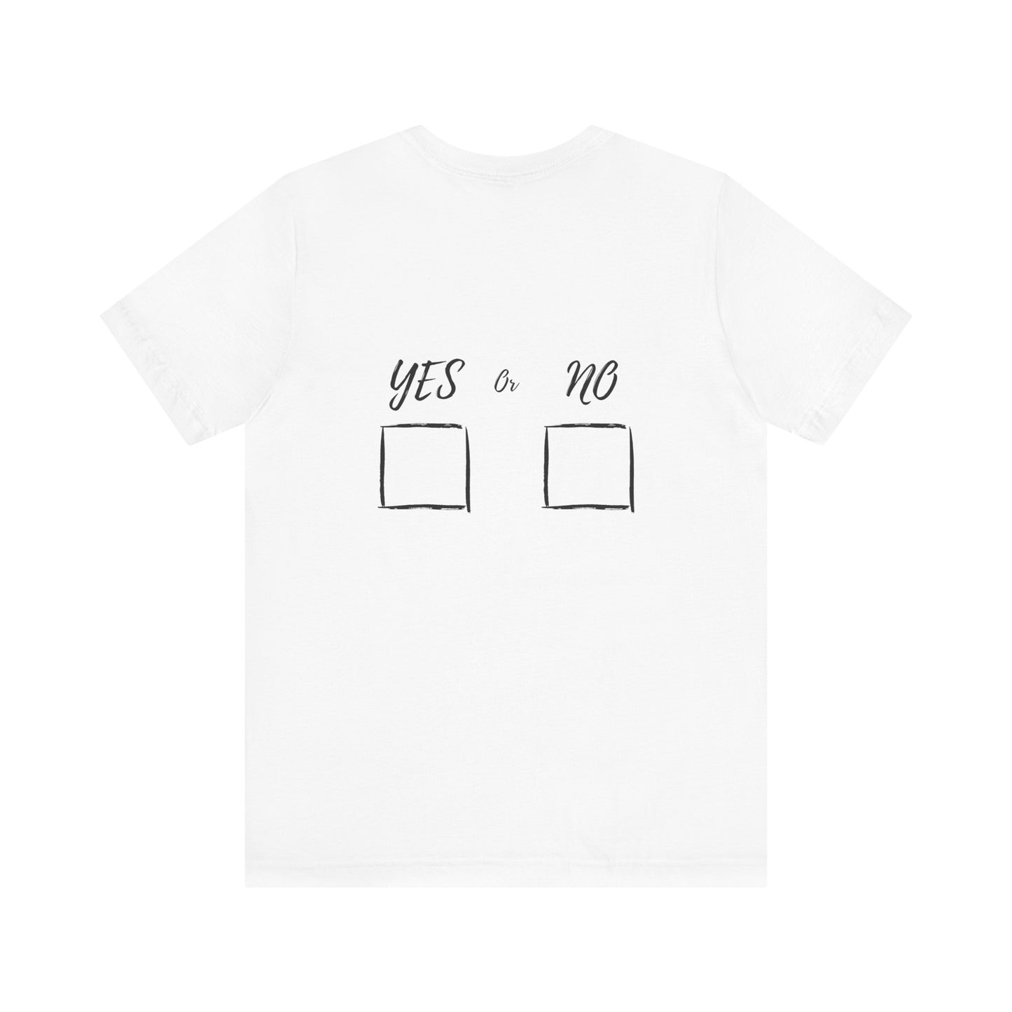 Proposal Tee Shirt with Bowtie Design