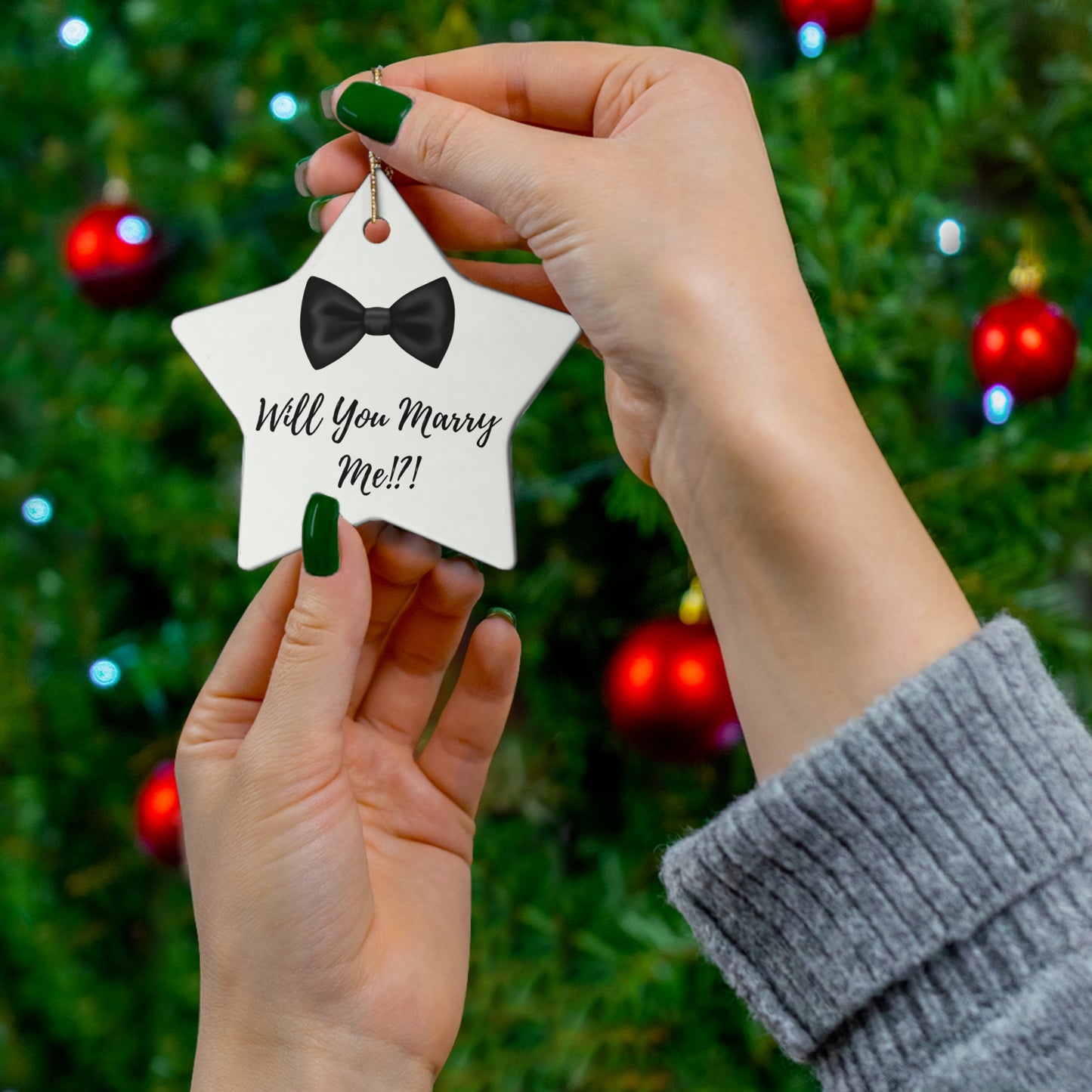 Ceramic Proposal Ornament