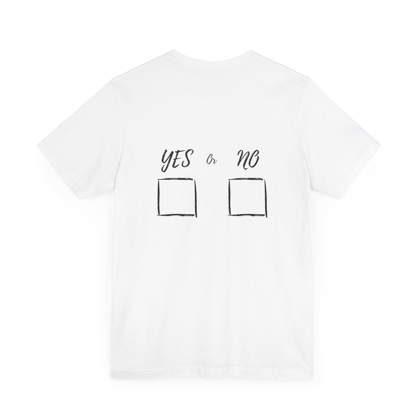 Proposal Tee Shirt with Bowtie Design