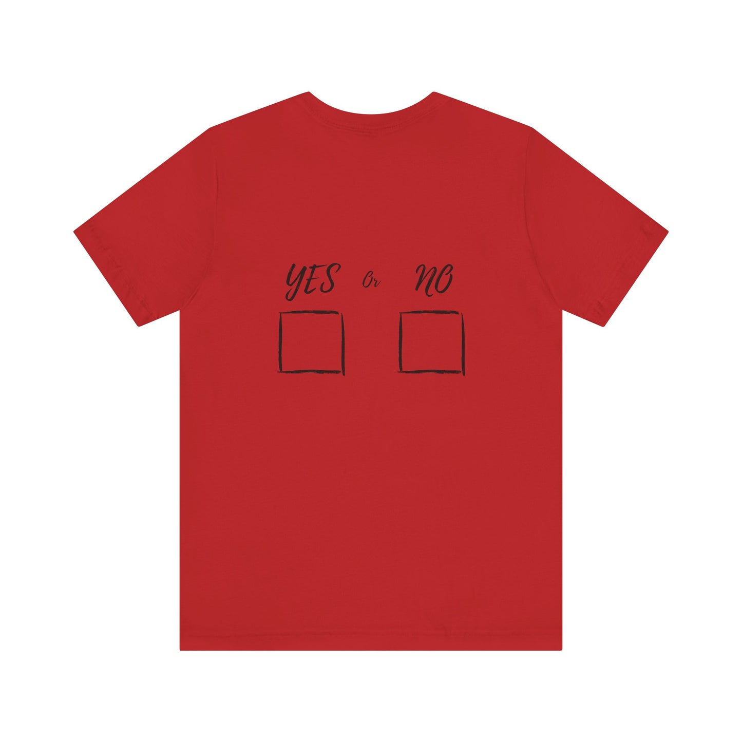 Proposal Tee Shirt with Bowtie Design