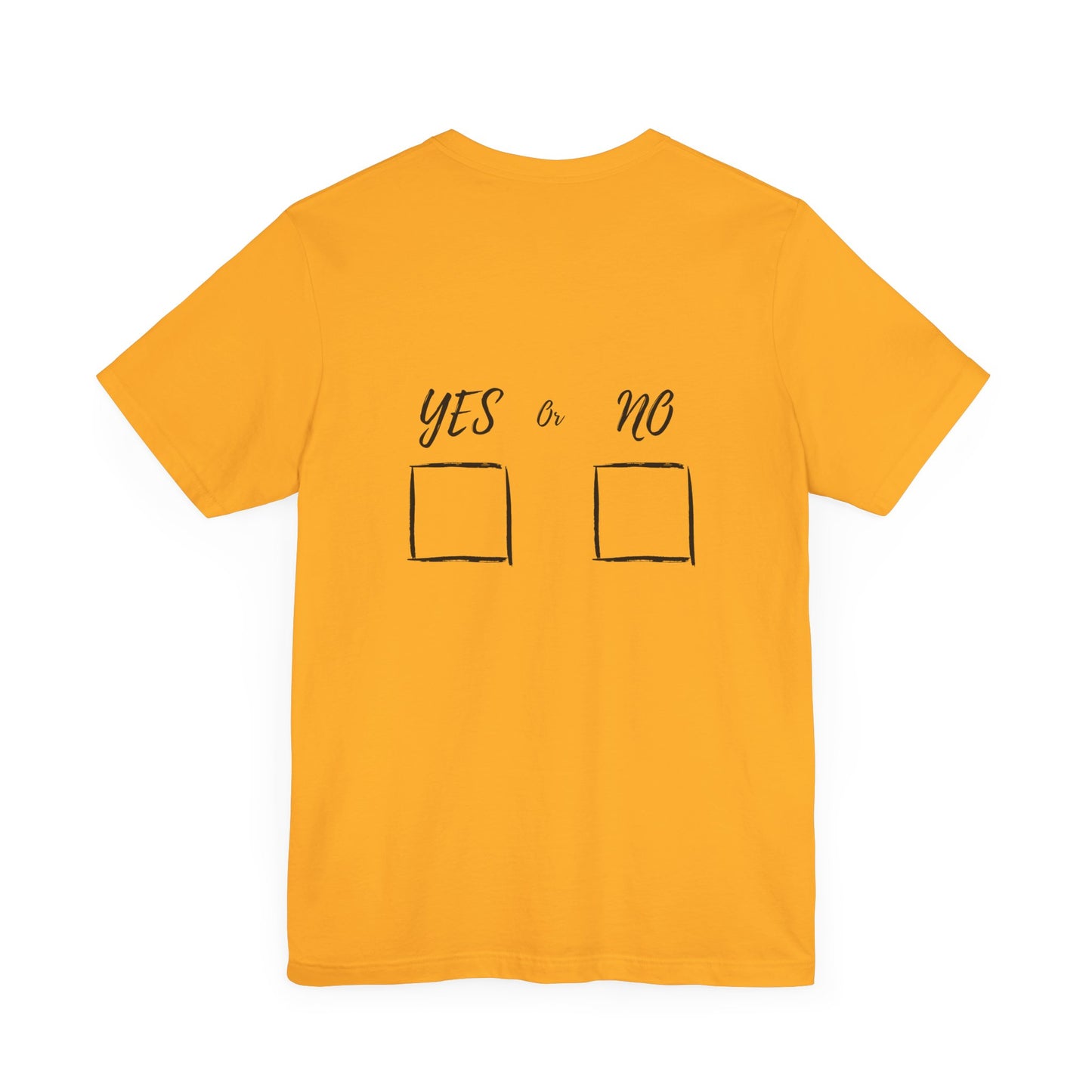 Proposal Tee Shirt with Bowtie Design