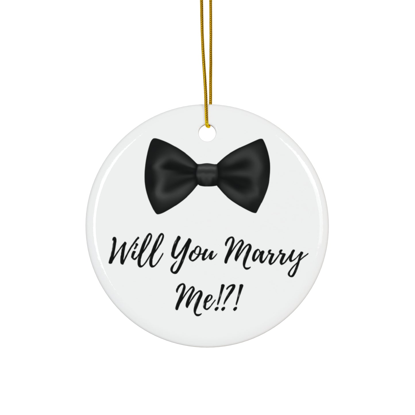 Ceramic Proposal Ornament